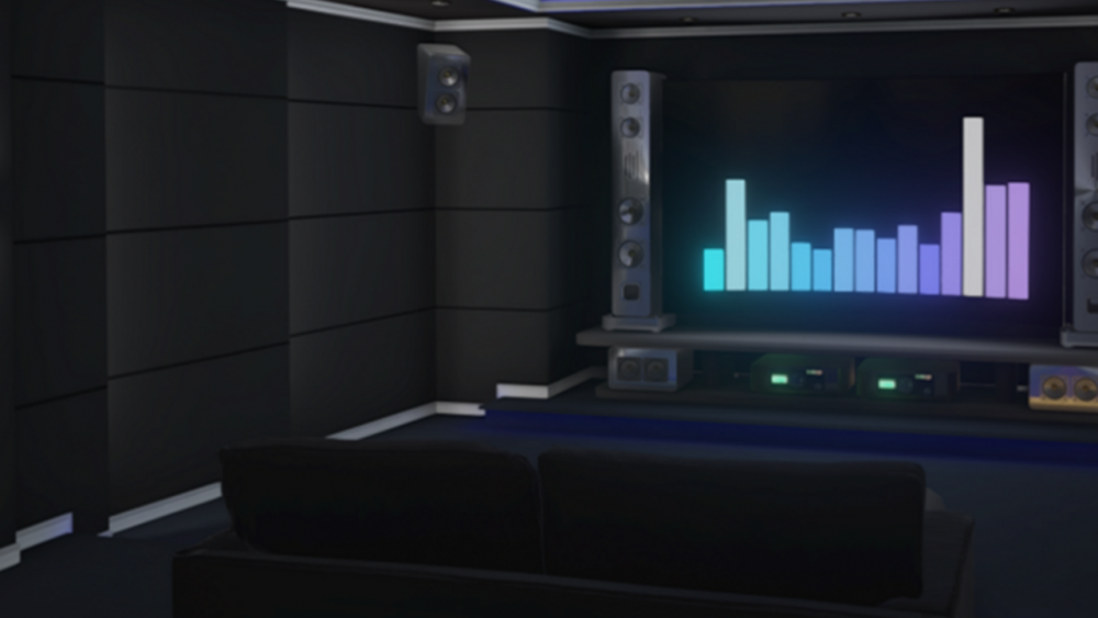 Vorschau der VR-Anwendung „Soundwave Cinema“ von Magic Horizons mit immersiven Klang- und Tonwelten zur audio-visuellen Entspannung.